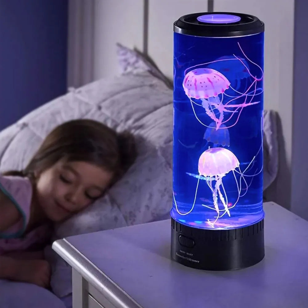 Color Changing Jellyfish Lava Lamp