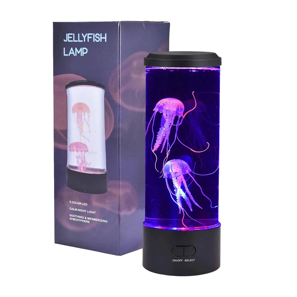 Color Changing Jellyfish Lava Lamp